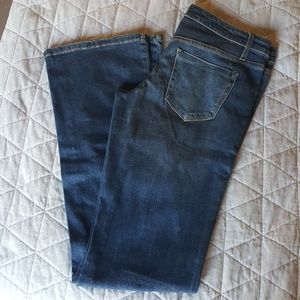 Mossimo low rise bootcut jeans, size 6L